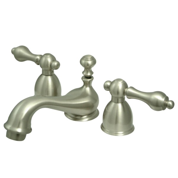 KS3958AL Restoration Mini-Widespread Bathroom Faucet, Brushed Nickel